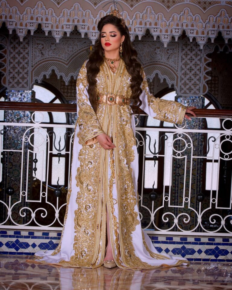 Caftan blanc