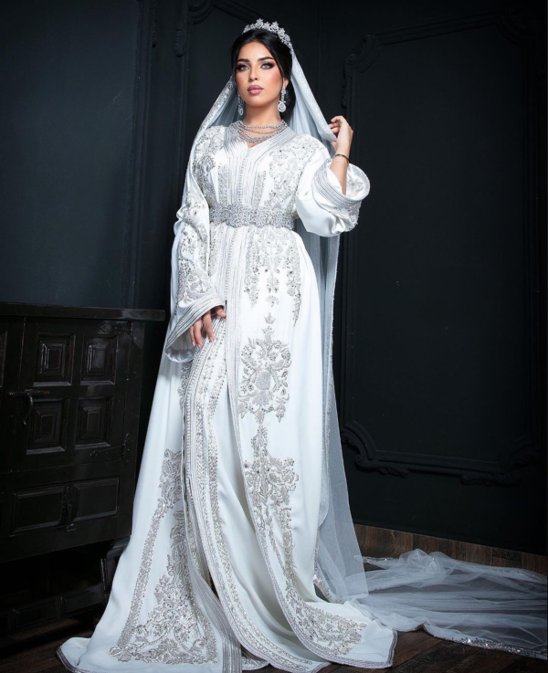 Caftan blanc