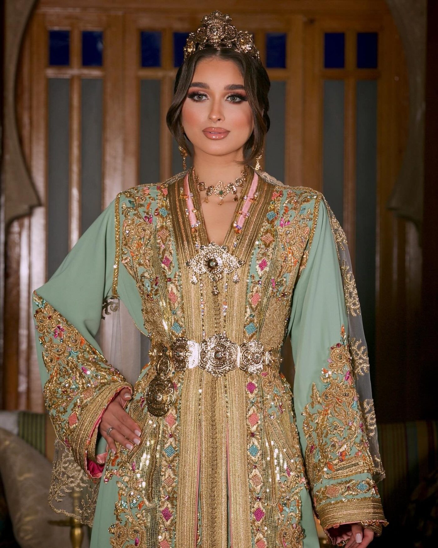 Caftan mariage haute couture HIND